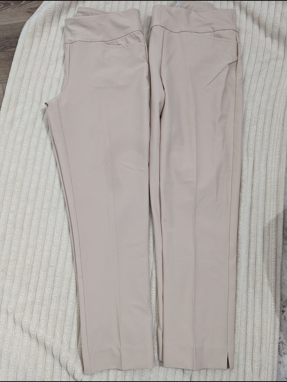 Tail Slim Stretch Dress Pants in Light Beige